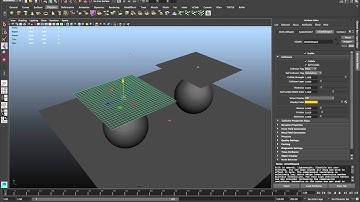Maya Video Tutorial - Cloth Part 1