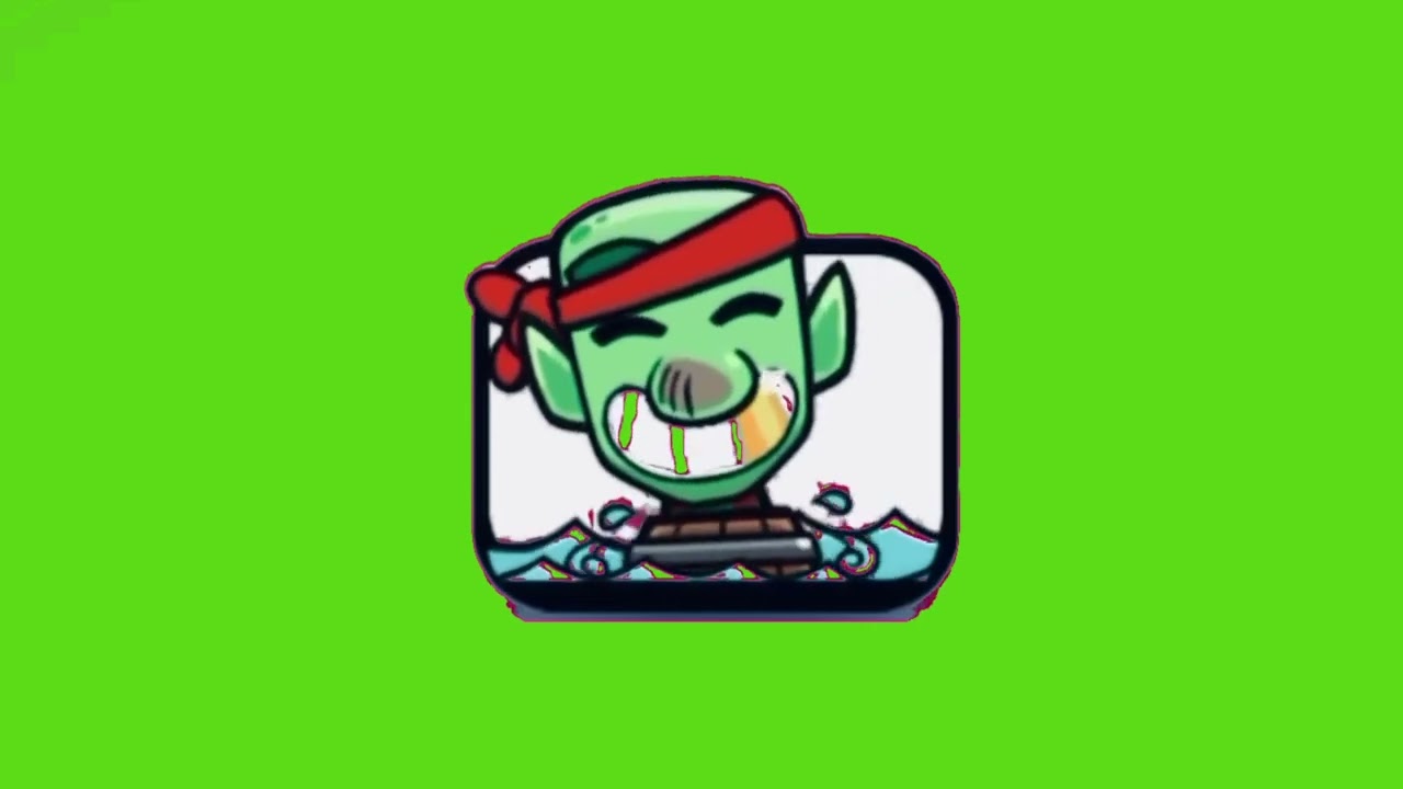 Sea Goblin Emote Green Screen – Clash Royale (Free Download)