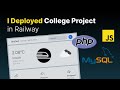 Weather App | Build with Javascript PHP MySQL | Deployed to Railway