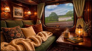 Cozy Vintage Train Ride Ambience 🚂 Soft Rail Sounds & Distant Whistle (No Mid-Roll Ads) screenshot 1