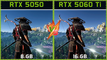 GeForce RTX 5050 vs GeForce RTX 5060 Ti