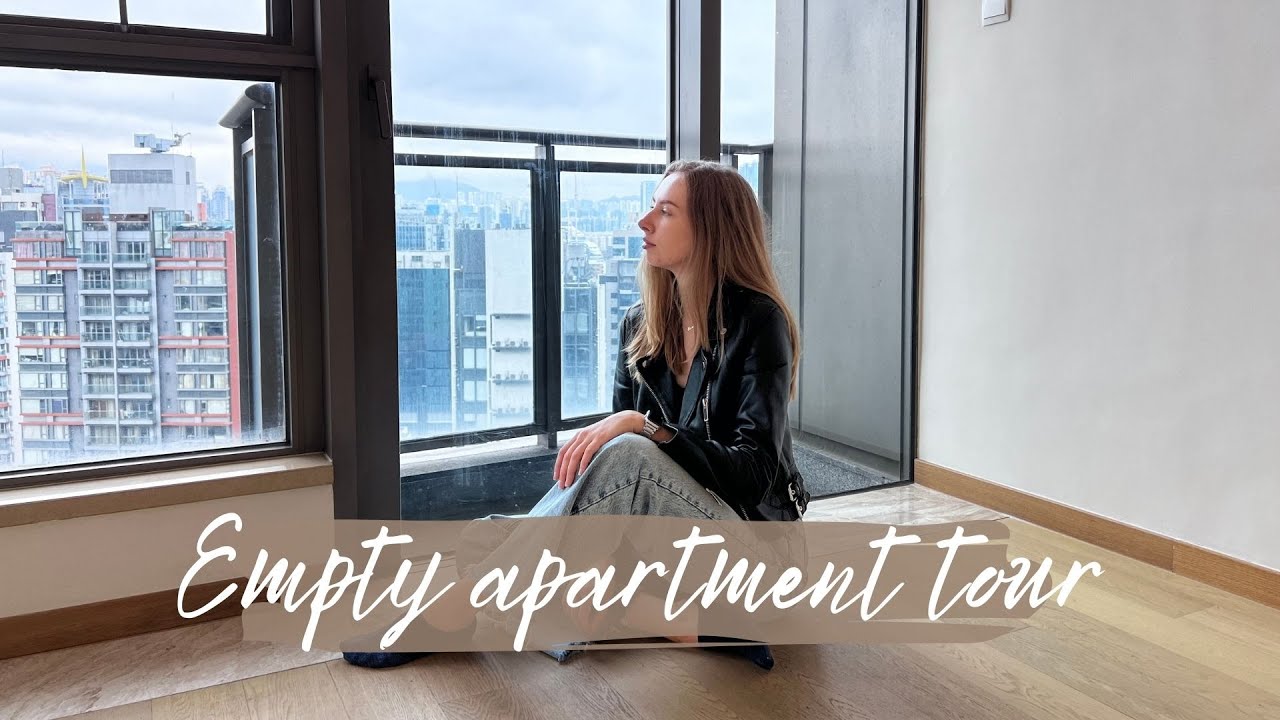 Hong Kong empty apartment tour | Apartment in a high-rise