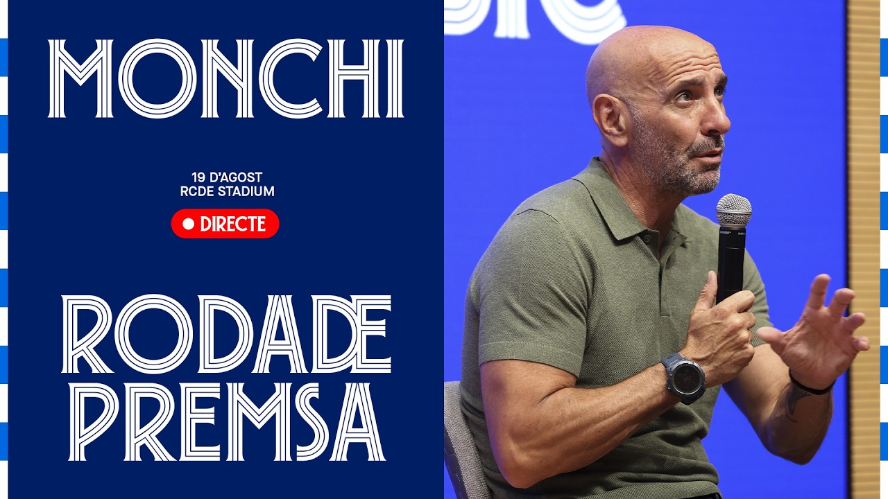 🔴 EN DIRECTE, Monchi repassa l’actualitat de l’Espanyol
