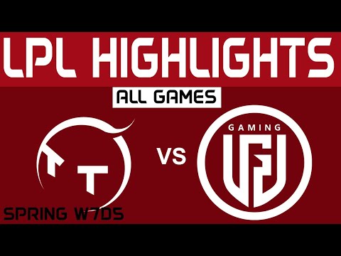 TT vs LGD Highlights ALL GAMES LPL Spring Split 2024 TT Gaming vs LGD Gaming by Onivia