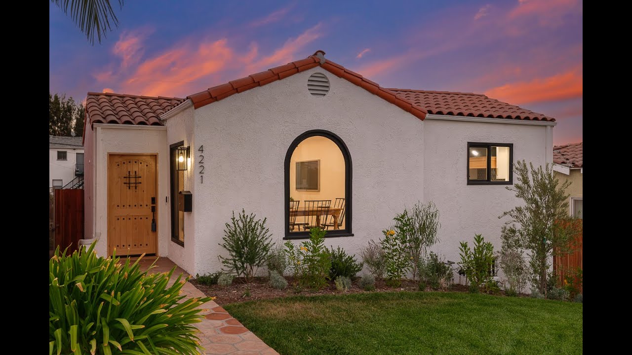 Beautiful Spanish Home in View Heights 4221 West 58th Place Los Angeles YouTube