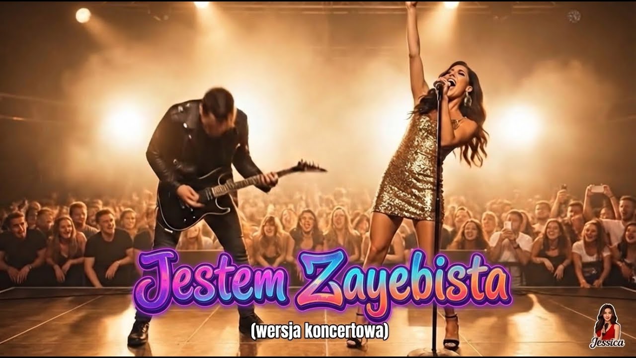 Jestem zayebista - Jessica Music ( wersja koncertowa OFFICIAL ) #jessicamusic