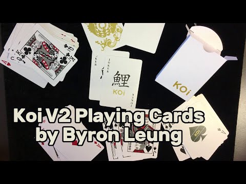 Koi V2 Playing Cards by Byron Leung