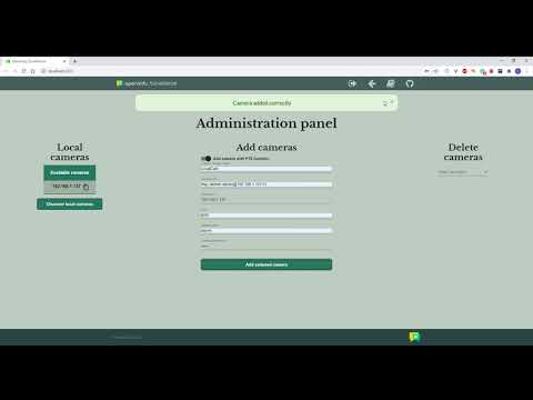 OpenVidu Surveillance