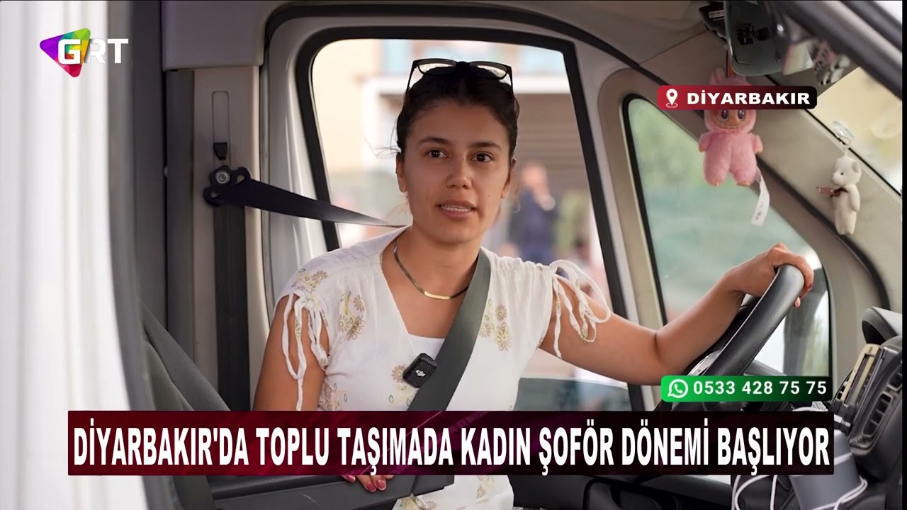 Diyarbakır'da toplu taşımada kadın şoför dönemi başlıyor