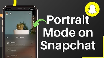 Turn On Portrait Mode On Snapchat | Easy Method (2022)