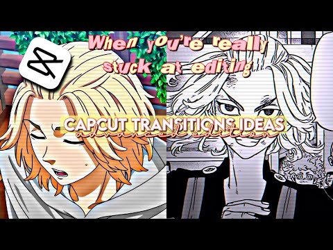 capcut transitions ideas *advanced edition* | pt.2