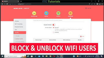How to Block and Unblock WiFi Users in Mercusys WiFi Router