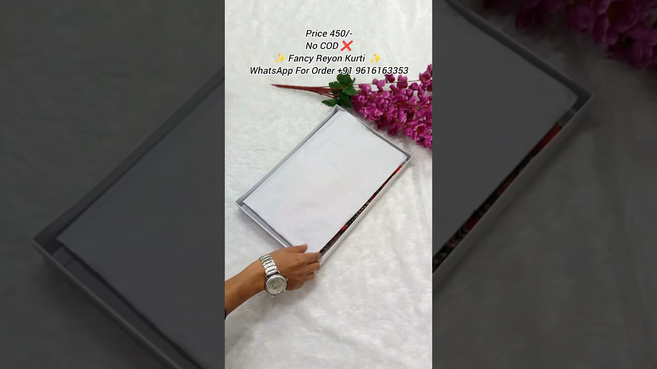 New Designs Fancy Reyon Kurti For Women 