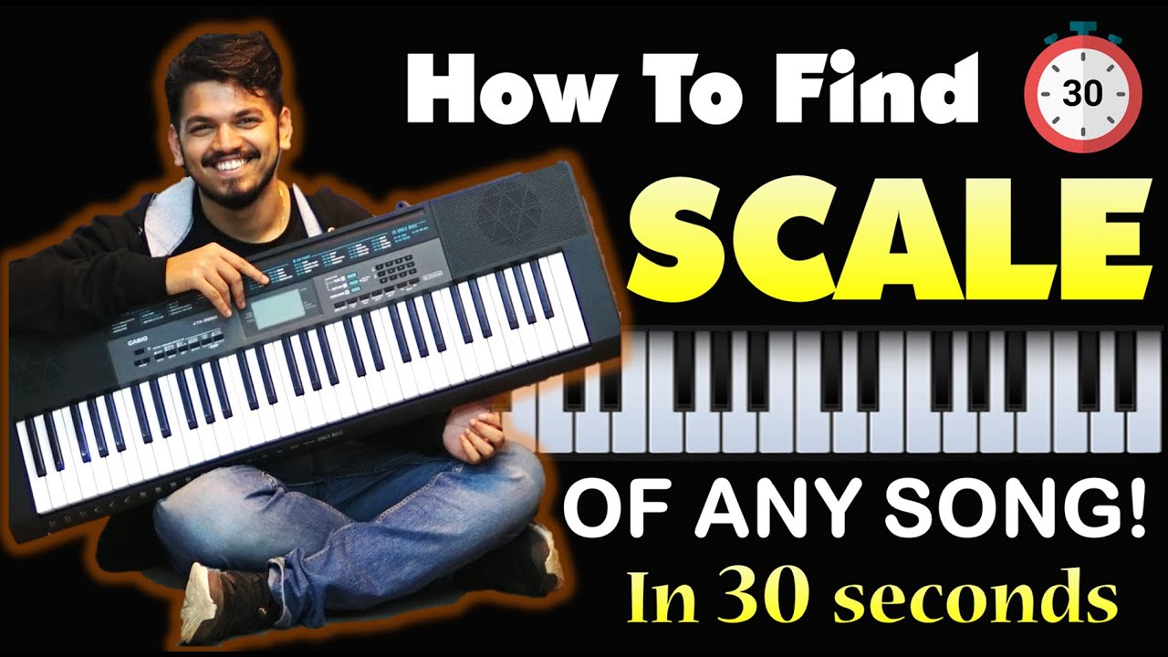 How to Find Scale of A Song on Piano in 30 Seconds 🎹 Easy Piano