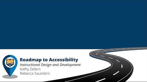 Introducing UDOIT and the Roadmap to Success