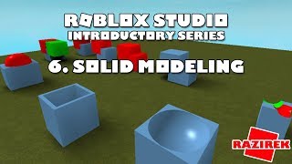 Famous Roblox Studio Introductory Series Tutorials - Solid Modeling Wealth
