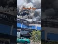 فابريكا مطعم و لاونج فابريكا حريق كبير اليوم باحد اللاونجات بمدينة جدة Fyp Tiktok السعودية 
