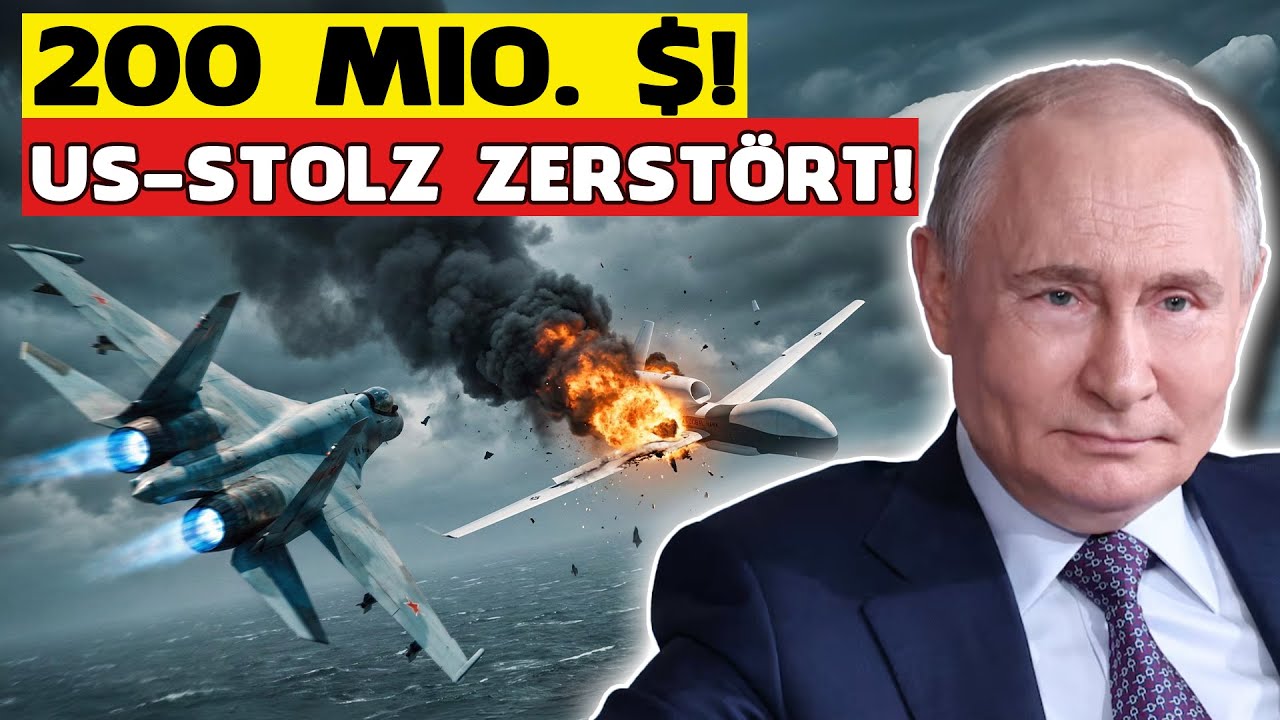 SCHWARZER SCHWAN! Russland holt 200-Mio.-Drohne runter – USA gedemütigt!