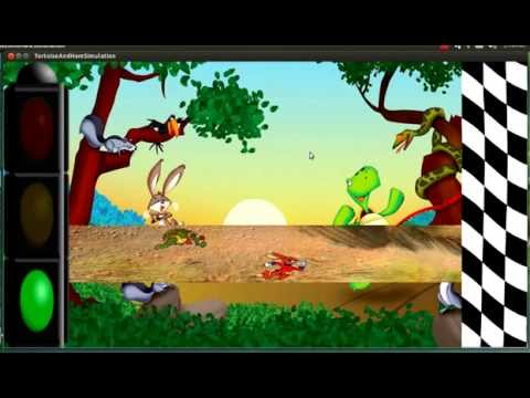 Hare and Tortoise Simulation