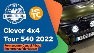 CLEVER TOUR 5.40 ALLRAD 💥 4X4 💢 Kastenwagen ✓ Aussendusche