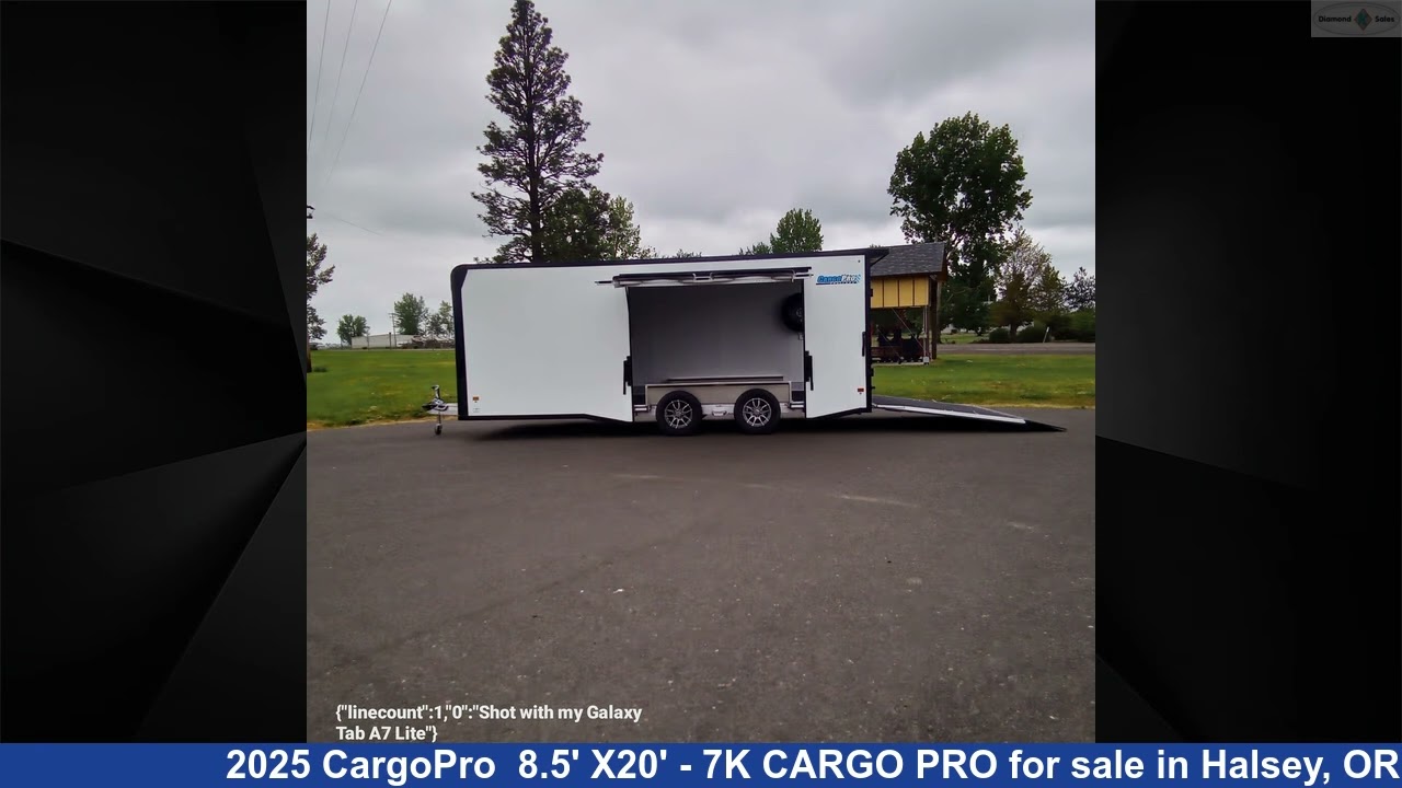 Magnificent 2025 CargoPro  Cargo Trailer RV For Sale in Halsey, OR