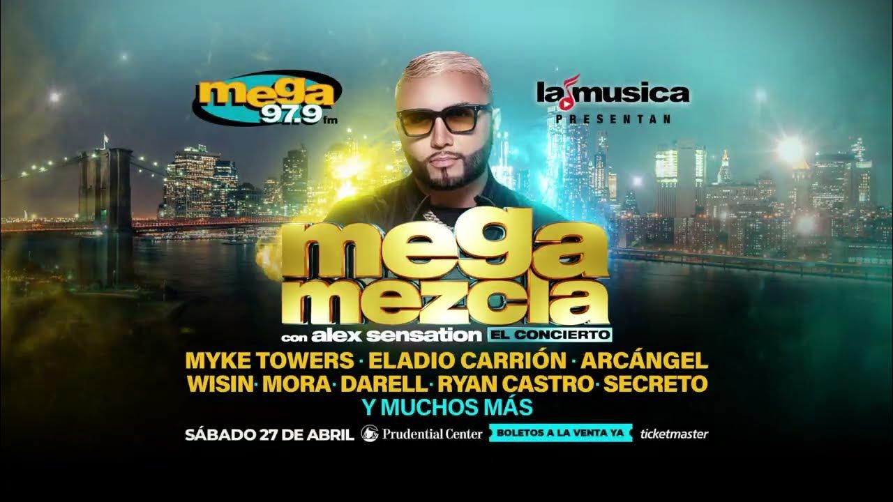 Mega Mezcla con Alex Sensation presentado por Mega 97.9 YouTube