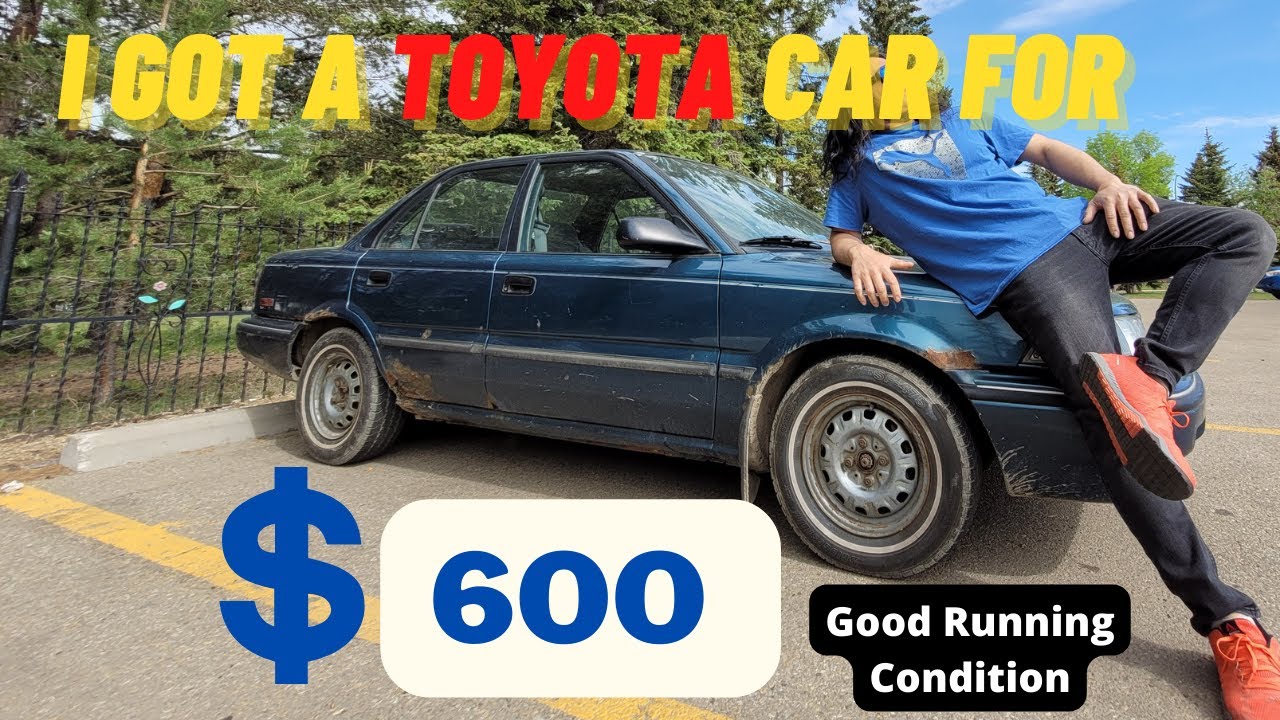 1992 Toyota Corolla 4AFE for only 600 Dollars / Good Running but needs