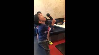 Karaoke in Japan with the kids