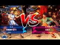 STREET FIGHTER 6 - CPU vs CPU BATTLE - CHUN LI vs LILY GAMEPLAY