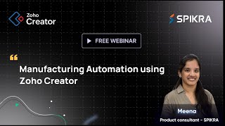 Manufacturing Automation using Zoho Creator screenshot 2