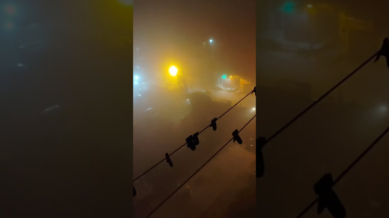 Sal Ka Aakhri Din itna Khatarnak Mausam 🥹🥹Charon Taraf Kohra hi KOHRA🥶