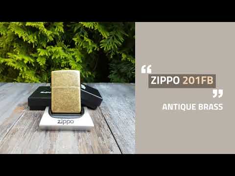 ZAPALNICZKA ZIPPO 201FB ANTIQUE BRASS