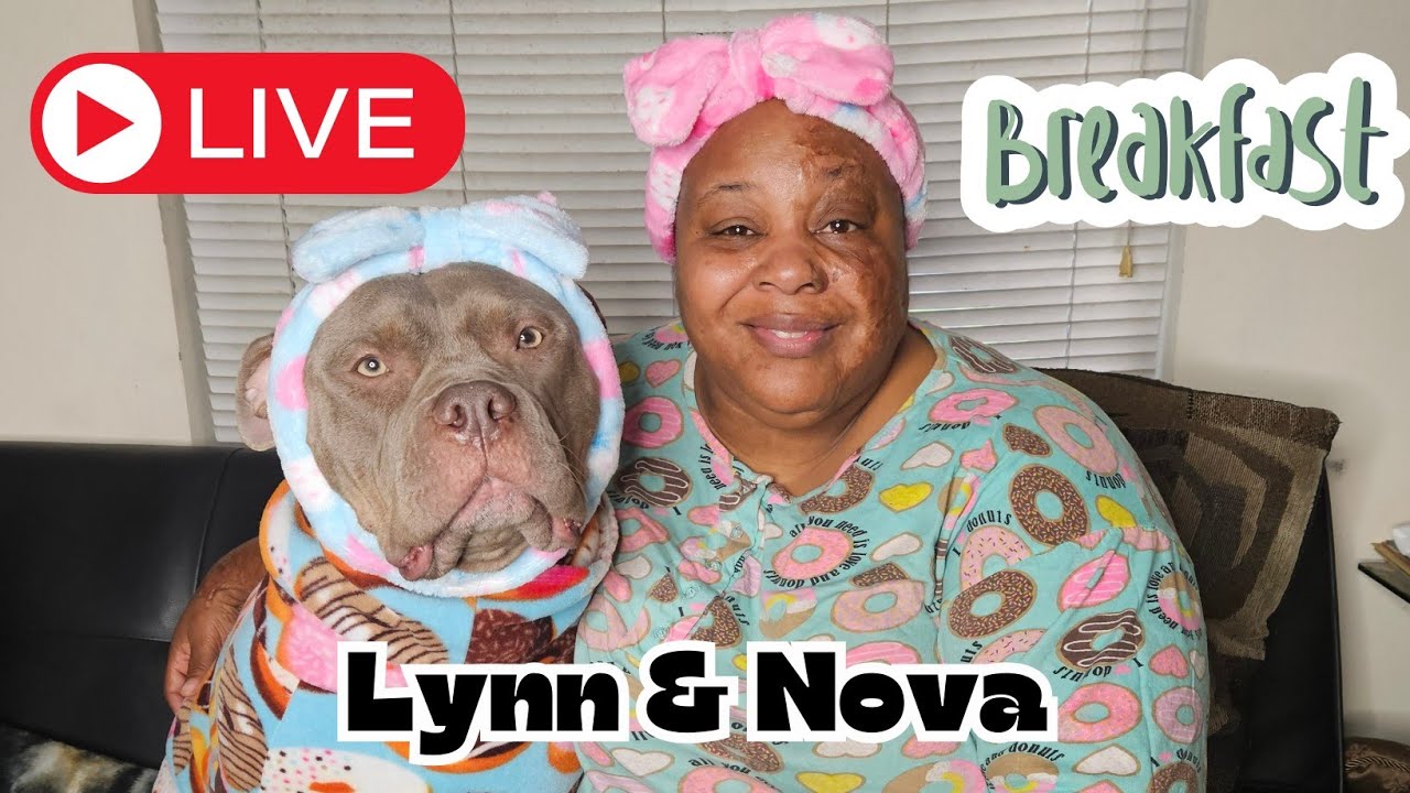 Breakfast With Lynn and Nova! 🐾🍳🥩