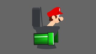 Mario as a Skibidi Toilet 👨🏽‍🔧 + 🚽