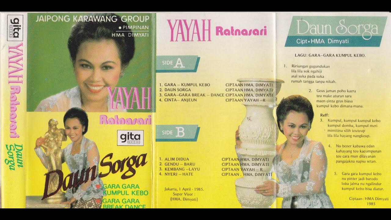 Yayah Ratnasari & Karawang Group - Daun Sorga Side A