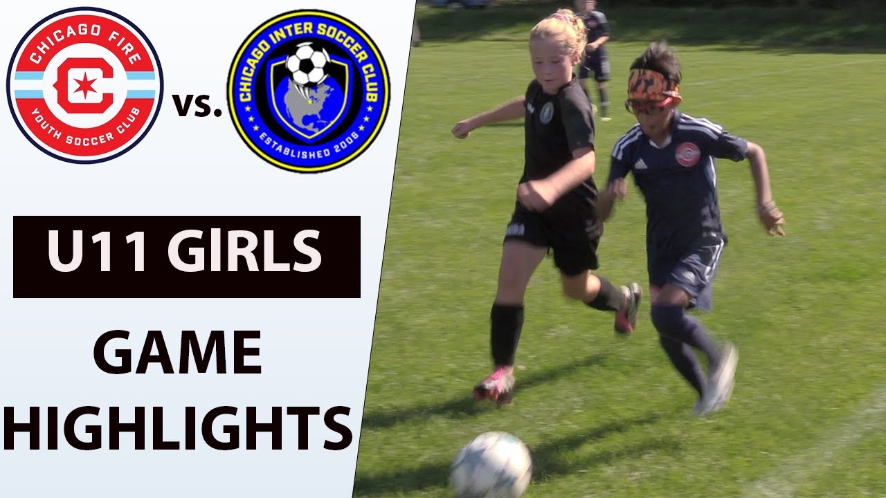 Chicago Fire vs. Chicago Inter - U11 Girls Soccer Game Highlights [Oct 1  2023]