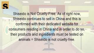 Do Shiseido test on animals