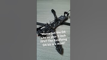 "Wanna put the O4 Lite on your 5-inch FPV? The Axisflying O4 kit is a must!" #dji #djio4 #axisflying