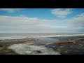 First drone video, location is Hay River, NT reserve camp