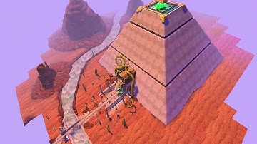 Temple Run 2 - Blazing Sands Vs Frozen Shadows - Gameplay Walkthrough No Commentary