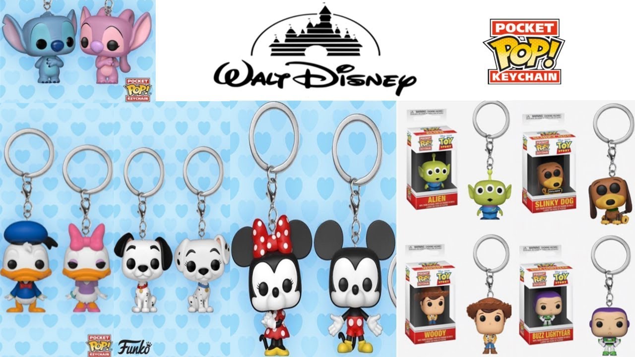 A First Look At The New Disney Funko Pocket Pop Key Chains! New Toy ...