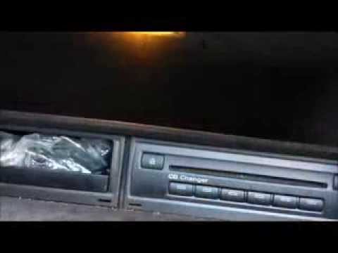 How to Remove Display Interface / CD Changer from 2008 Audi A6 for Repair.