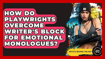 How Do Playwrights Overcome Writer