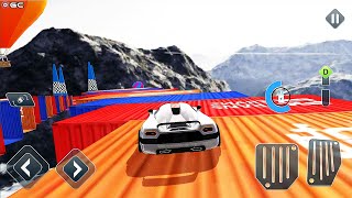 Crazy Car Stunts Driving - New Car Games 2021 - Impossible Mega Ramp - Android GamePlay #2 screenshot 3