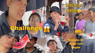 #nchineko kti le xata odhnu diyo😱☺️#impeyvlog🇳🇵🍀