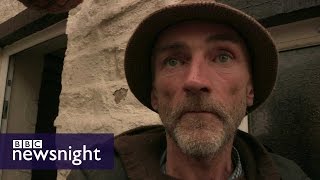 Homeless and hungry: How benefit sanctions hit the poorest  - BBC Newsnight