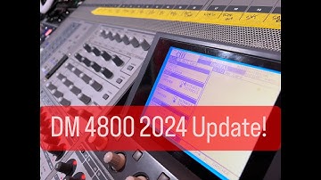 Tascam DM 4800 Software help and tips! 2024 update