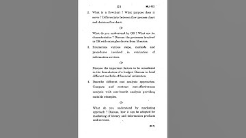 MLI 102  IGNOU December 2019 Question