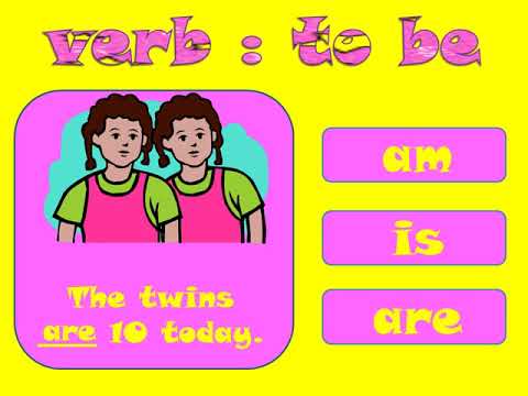 Verb To Be Fun Activities Games Grammar For Kids Youtube Verb To Be Fun Activities Games Grammar For Kids Youtube