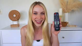 Simple TV Hospitality Remote - Anderic 1-Device Universal for TV RRH100 Remote Control - Highlights Profile